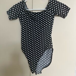 Off the shoulder body suit